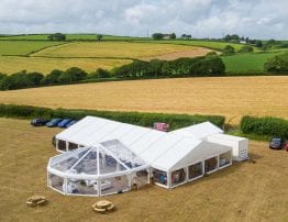 Clear Roof Marquee Hire