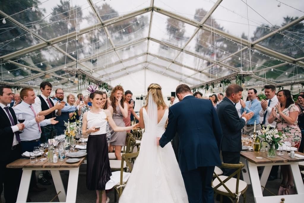 Clear Roof Wedding Marquee