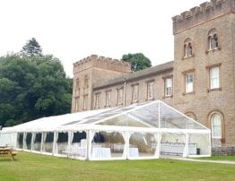 Clear Roof Marquee Ugborough House